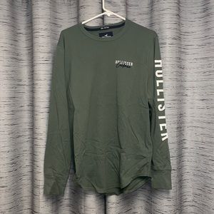 Men’s Hollister Sage Green Long Sleeve